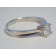 Jednoduchý dámsky strieborný prsteň zirkón v korunke ródium VPS54217 925/1000 2,17 g