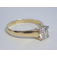 Dámsky zlatý snubný prsteň zirkón v korunke VP54208V viacfarebné zlato 14 karátov 585/1000 2,08 g