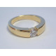 Dámsky snubný prsteň žlté zlato číry kamienok VP51514Z 14 karátov 585/1000 5,14 g