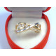 Zlatý dámsky prsteň viacfarebné zlato kamienky VP58365V 14 karátov 585/1000 3,65 g