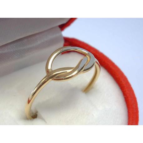 Zlatý dámsky minimalistický prsteň žlté zlato VP57084Z 14 karátov 585/1000 0,84 g