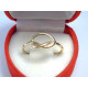 Zlatý dámsky minimalistický prsteň žlté zlato VP57084Z 14 karátov 585/1000 0,84 g