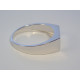 Pánsky strieborný prsteň hladký povrch ródium VPS68513 925/1000 5,13 g