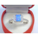 Dámsky prsteň ródiované striebro opál,zirkóny VPS57260 925/1000 2,60 g