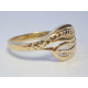 Dámsky zlatý prsteň vzorovaný žlté zlato VP66286Z 14 karátov 585/1000 2,86 g