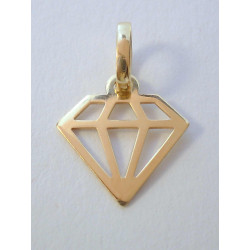 Zlatý dámsky prívesok tvar Diamantu žlté zlato VI055Z žlté zlato 14 karátov 585/1000 0,55g