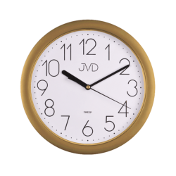Nástenné hodiny zlaté  JVD sweep HP612.26