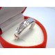 Ródiovaný dámsky strieborný prsteň s kamienkami VPS58250 925/1000 2,50 g
