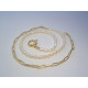 Dámsky pozlátený náhrdelník s perličkami VRS451040 925/1000 10,40 g