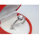 Dámsky prsteň z chirurgickej ocele so zirkónom VPO57190 316/L 1,90g