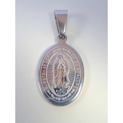 Prívesok medailón z chirurgickej ocele Panna Mária VIO222 316/L 2,22g