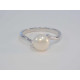 Strieborný prsteň s perlou a zirkónmi VPS61249 925/1000 2,49g
