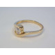 Dámsky snubný prsteň žlté zlato číry zirkónik DP58222Z 14 karátov 585/1000 2,22 g