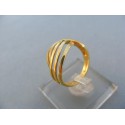 Zlatý dámsky prsteň žlté zlato vyrezávany DP53306Z