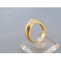 Zlatý dámsky prsteň žlté zlato jeden zirkón DP57451Z